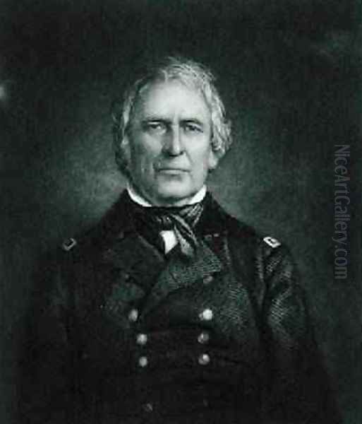 Zachary Taylor 2 Oil Painting by Maguire