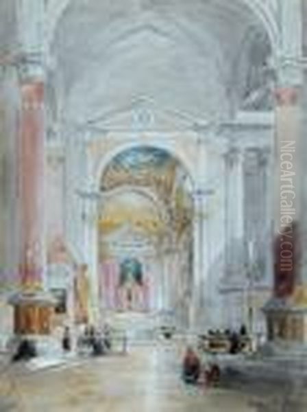 S. Giovanni E Paolo, Venice Oil Painting by James Holland