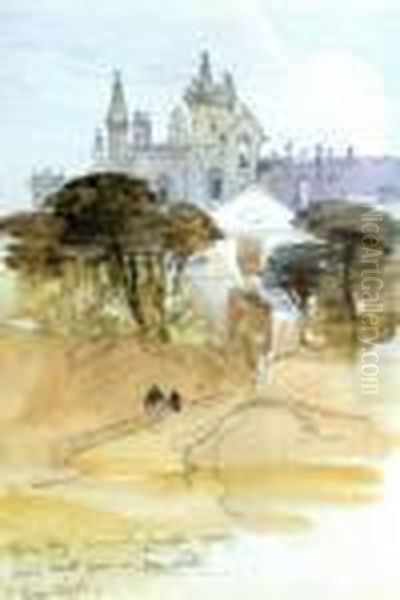 The Monastery At Towar, Portugal Oil Painting by James Holland