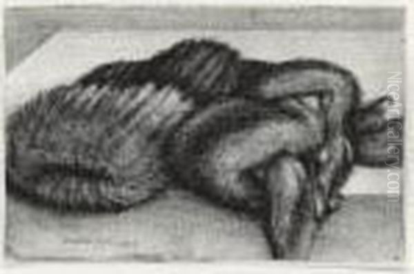 Muff And Fur Stole (pennington 1947) Oil Painting by Wenceslaus Hollar