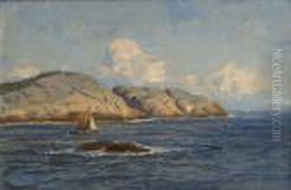 Fromfredriksvern Oil Painting by Thorolf Holmboe