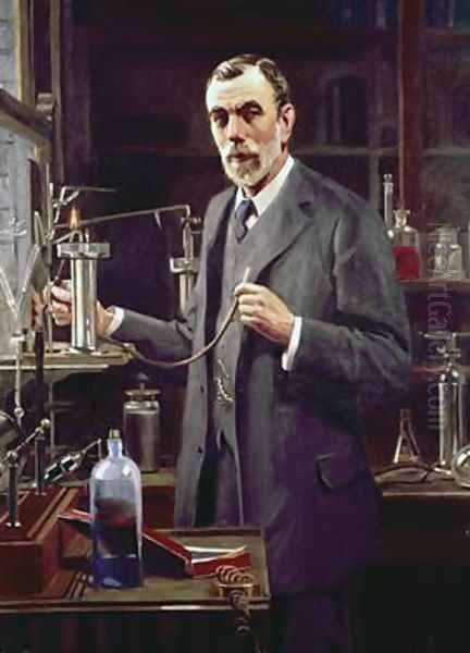 Sir William Ramsay 1852-1916 Oil Painting by Mark Richard Milbanke