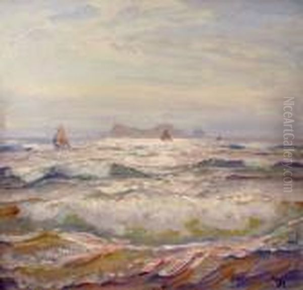 Seilas Oil Painting by Thorolf Holmboe