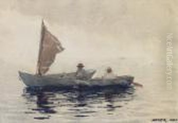 Boating Boys In Gloucester Oil Painting by Winslow Homer