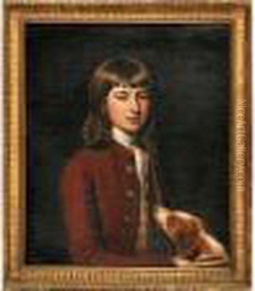 Portrait Of A Boy Oil Painting by Nathaniel Hone