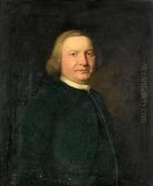 Portrait Of A Gentleman Oil Painting by Nathaniel Hone