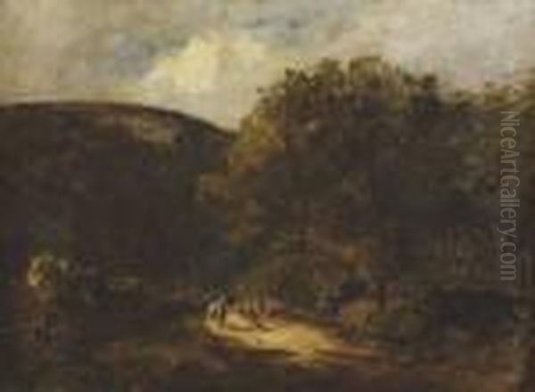 Valley In Co. Wicklow by Nathaniel Hone