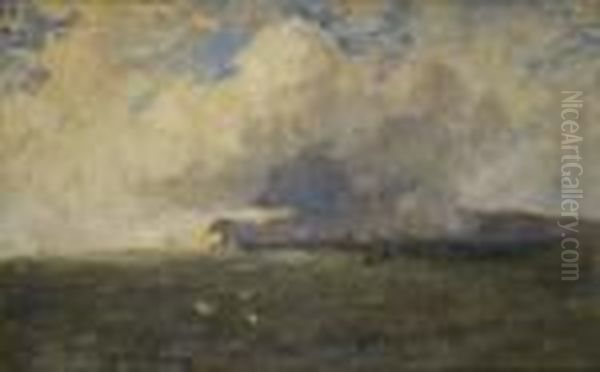 Storm Cloud: Lough Swilly Oil Painting by Nathaniel Hone