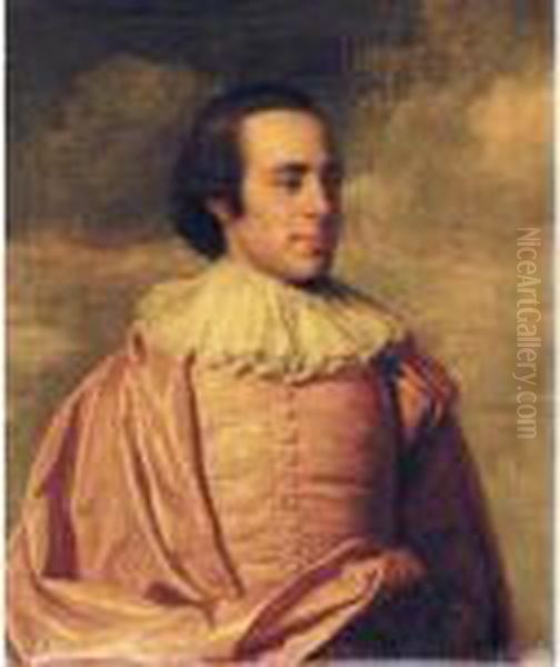 Portrait Of Mr Inverchapel Oil Painting by Nathaniel Hone