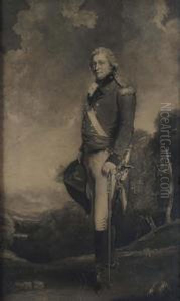 Portrait Of The Earl Of Wilton, Full-length Oil Painting by John Hoppner