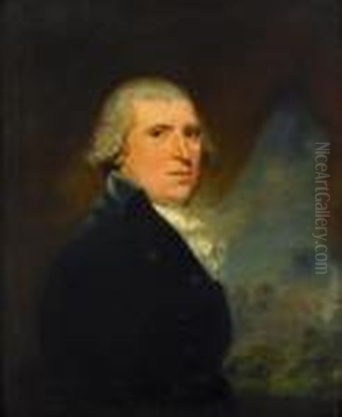 Portrait Of A Gentleman Oil Painting by John Hoppner