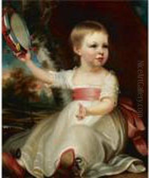 Portrait Of Master Selby Oil Painting by John Hoppner