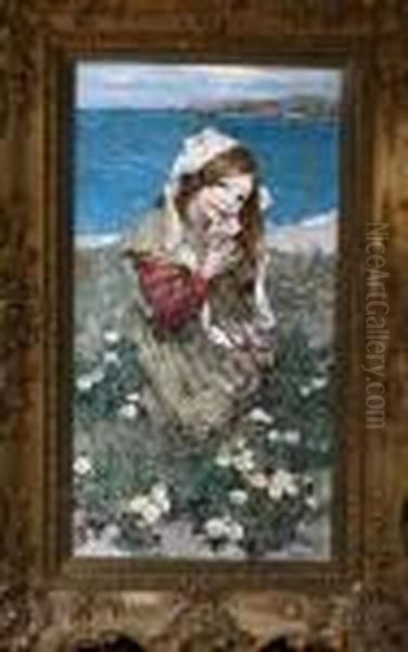 Youth Oil Painting by Edward Atkinson Hornel