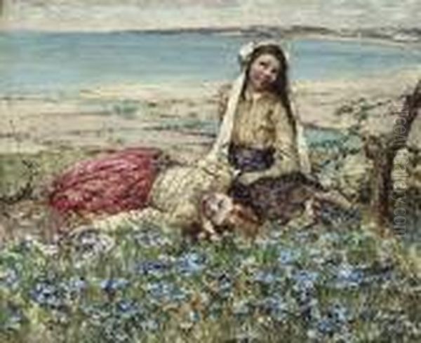 Brighouse Bay, Dumfries Oil Painting by Edward Atkinson Hornel