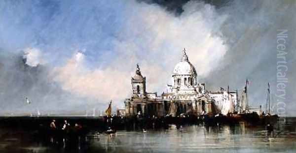 The Magic of Venice Oil Painting by William McAlpine