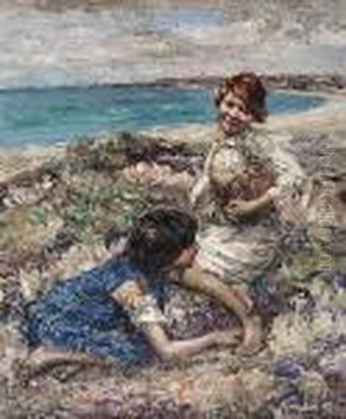 Brighouse Bay Oil Painting by Edward Atkinson Hornel