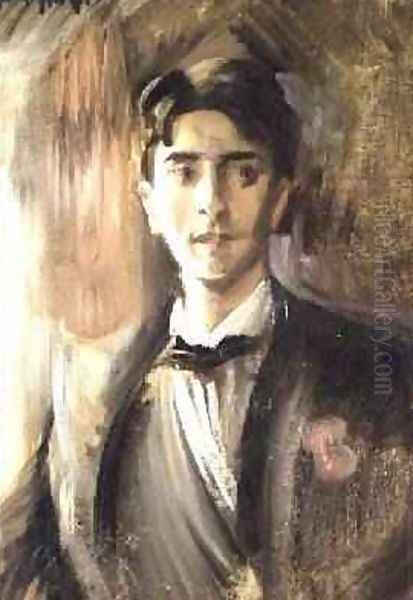 Portrait of Jean Cocteau Oil Painting by Frederico de Madrazo