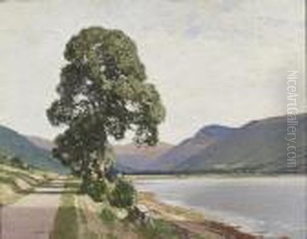 Loch Fyne Head Oil Painting by George Houston