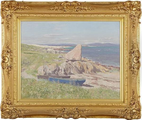 Iona Oil Painting by George Houston