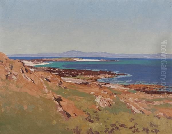 Iona Oil Painting by George Houston