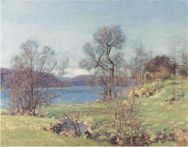 Loch Maree, Wester Ross Oil Painting by George Houston