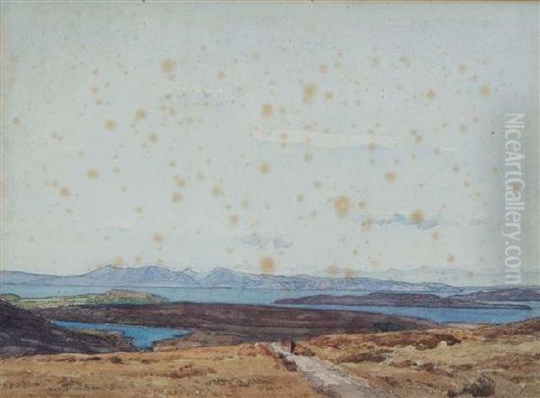 Western Isles Of Scotland Oil Painting by George Houston