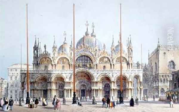 San Marco Venice Oil Painting by Marco Moro