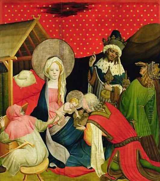 The Adoration of the Magi Oil Painting by Francke Master