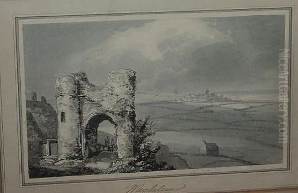 Winchelsea Oil Painting by Samuel Howitt