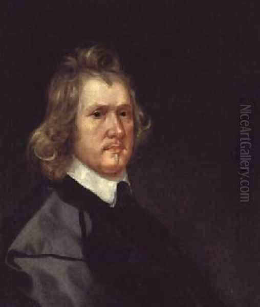 Oliver Cromwell Oil Painting by Edward Mascall