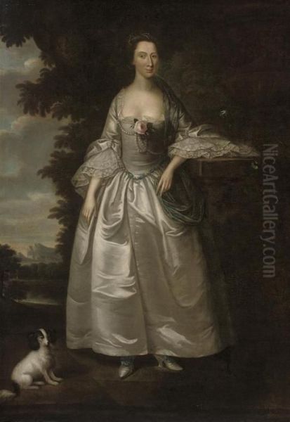 Portrait Of A Lady by Thomas Hudson