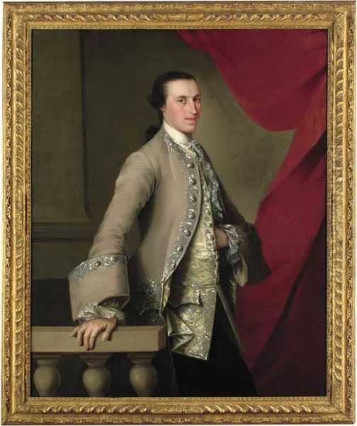 Portrait Of A Gentleman Oil Painting by Thomas Hudson