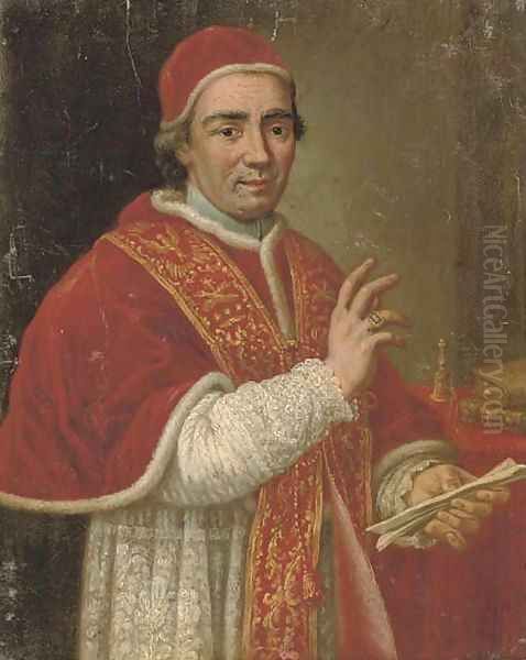 Portrait of a cardinal Oil Painting by Anton Raphael Mengs