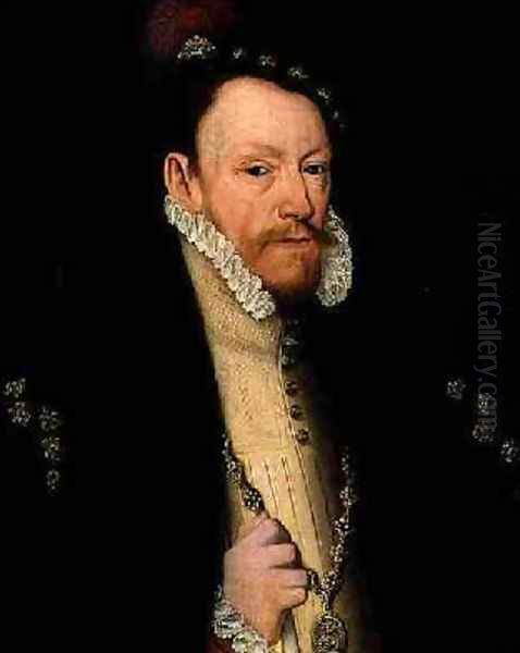 Thomas Radcliffe 3rd Earl of Sussex 1526-83 Oil Painting by Mor, Sir Anthonis (Antonio Moro)