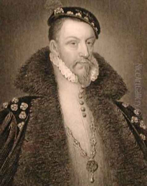 Portrait of Thomas Radcliffe 1525-83 Oil Painting by Mor, Sir Anthonis (Antonio Moro)