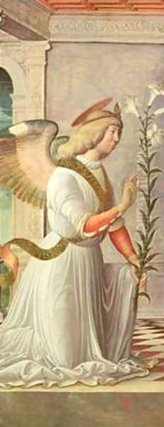 The Archangel Gabriel Oil Painting by Jacopo da Montagnana