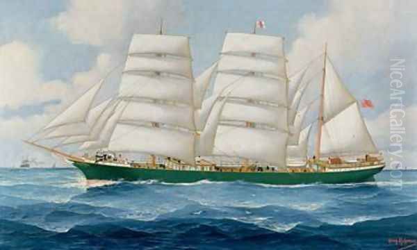 The Barque Kilmeny Oil Painting by John Henry Mohrmann