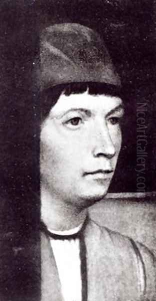 Self Portrait Oil Painting by Hans Memling