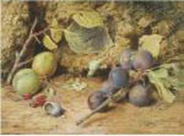 Still Life Oil Painting by William Henry Hunt