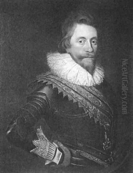 Henry Wriothesley 3rd Earl of Southampton from The Works of Shakespeare Sonnets Oil Painting by Michiel Jansz. van Mierevelt