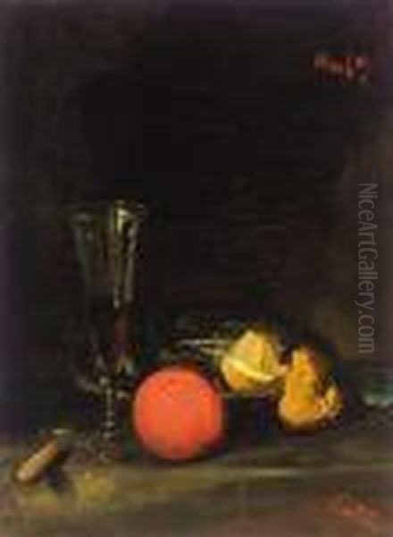 Still Life Oil Painting by George Leslie Hunter