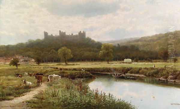 Arundel Castle, Sussex Oil Painting by Robert Finlay McIntyre