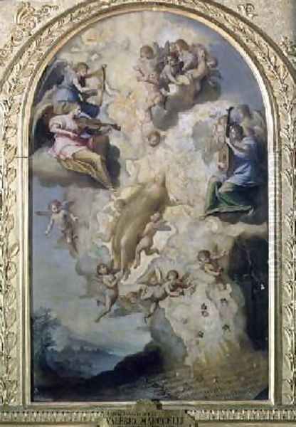 The Assumption of St Mary Magdalene Oil Painting by Valerio Marucelli