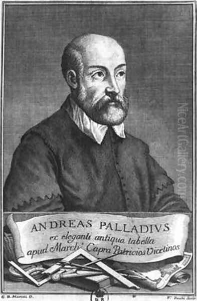 Andrea Palladio 1508-80 Oil Painting by Mariotti, Giovanni Battista