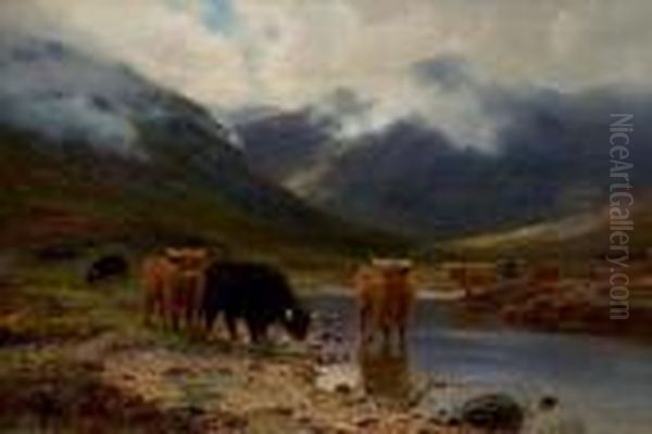 In Ardgour Oil Painting by Louis Bosworth Hurt