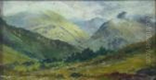 Ben Vane Oil Painting by Louis Bosworth Hurt