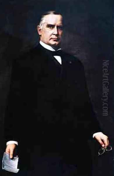 President William Mckinley Oil Painting by Harriet Murphy