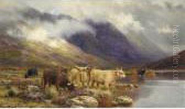 In Glencoe - Oil Painting by Louis Bosworth Hurt