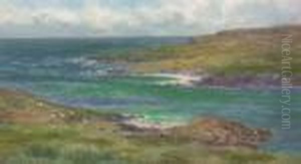 The Sound Of Noss Oil Painting by Louis Bosworth Hurt