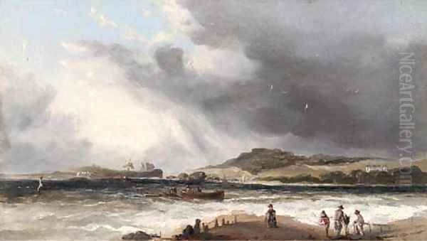 The approaching squall Oil Painting by George Morland